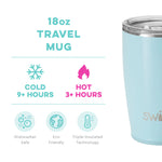 Shimmer Aquamarine Travel Mug (18oz)