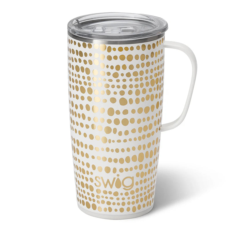 Glamazon Gold Travel Mug- 22oz