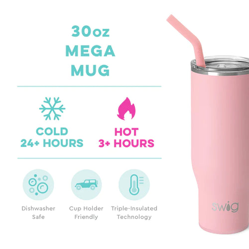 Swig Blush Mega Mug (30oz)