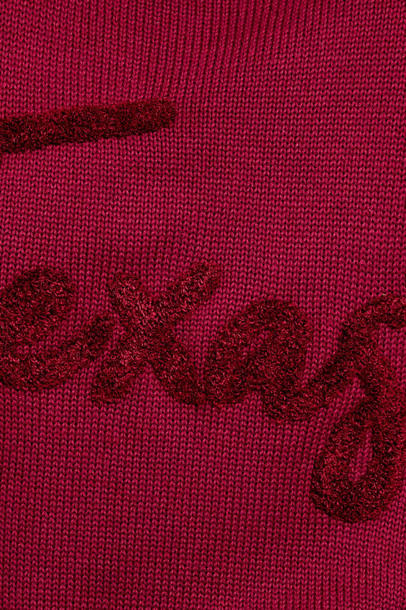 Better In Texas Maroon Sweater