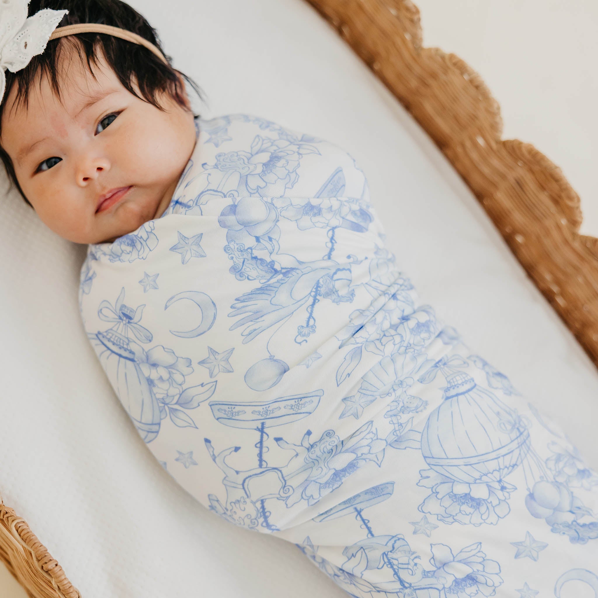 CP Swaddle Blanket - Vintage Carnival
