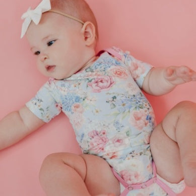 CP Short Sleeve Bodysuit - Genevieve
