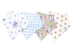 Copper Pearl Baby Bandana Bibs Set of 4 - Catherine