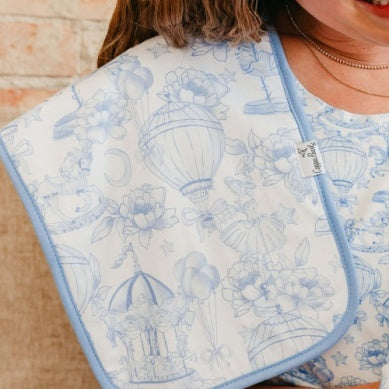 CP Set Of 3 Premium Burp Cloths - Vintage Carnival