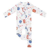 CP Convertible Zip-Up Footie - All Star