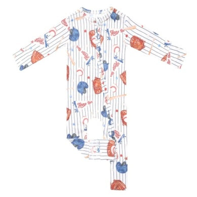 CP Convertible Zip-Up Footie - All Star