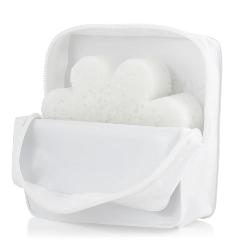 Spongelle Body Buffer Travel Case - White