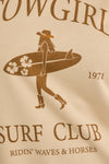 Cowgirls Surf Club Graphic Sweatshirt