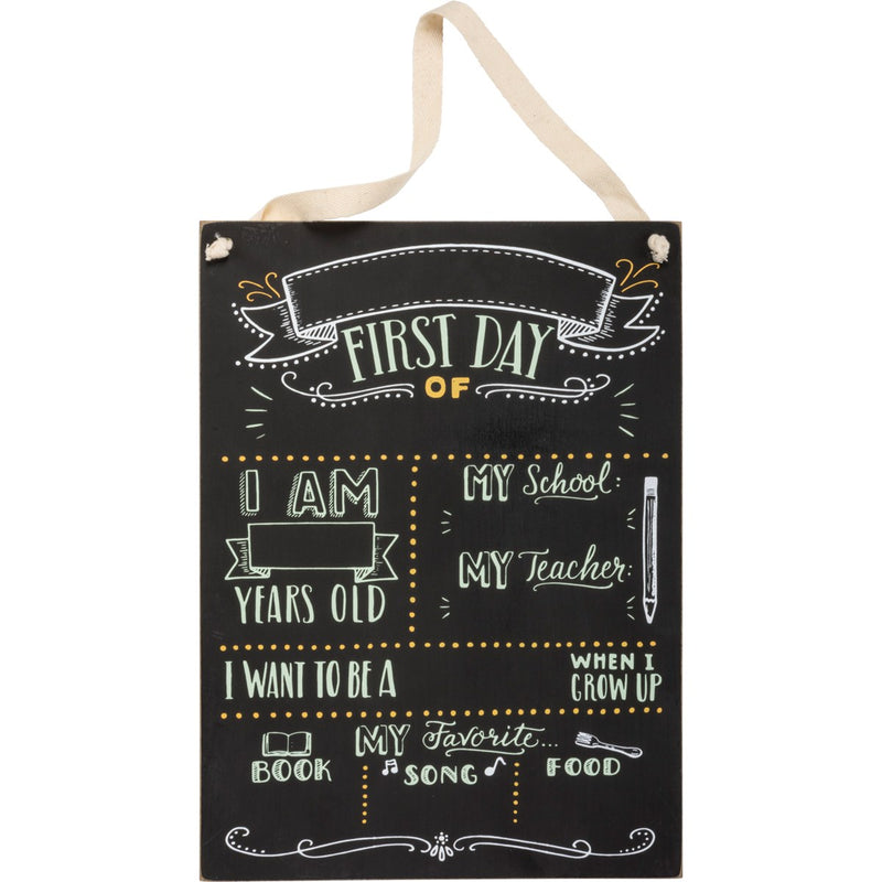 First Day Of School Sign- Large