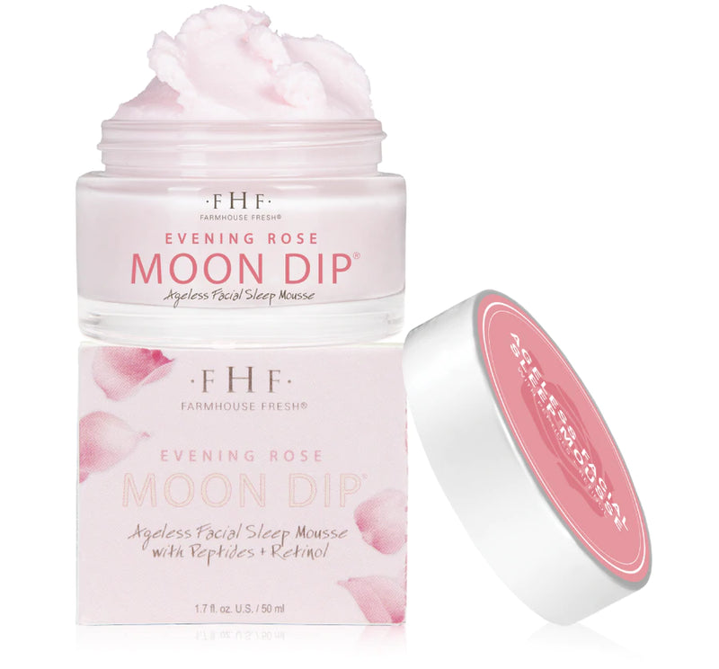 FHF Evening Rose Moon Dip Ageless Facial Sleep Mousse