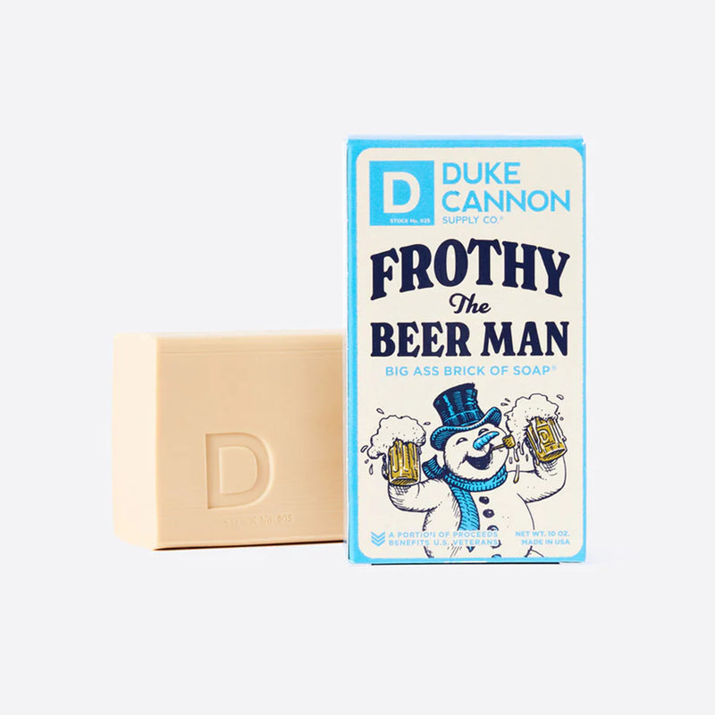 Duke Cannon Frothy the Beer Man Soap