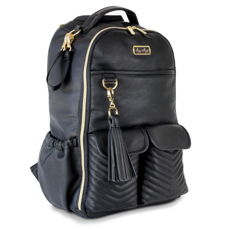 Jetsetter Black Diaper Bag