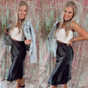 Style Staple Silk Skirt