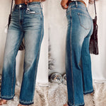 Sensational High Rise Wide Leg Trouser