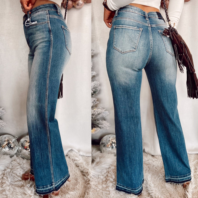 Sensational High Rise Wide Leg Trouser