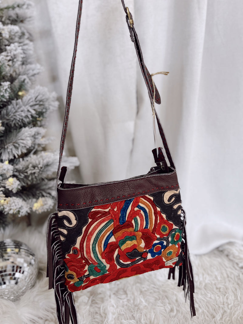 Pranee Halsey Crossbody- Brown