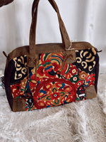 Pranee Whitney Embroidered Tote- Coffee