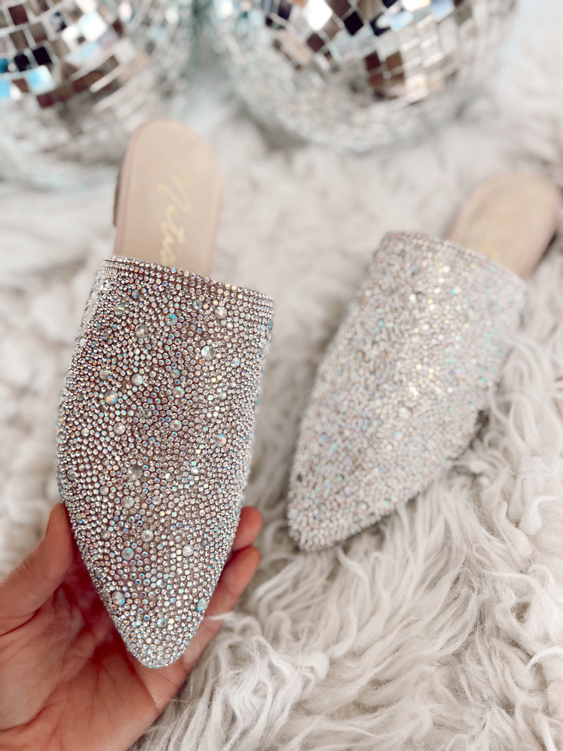 Paloma Rhinestone Mule