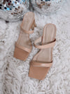 Yaya Nude Strappy Heels