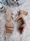 Yaya Nude Strappy Heels